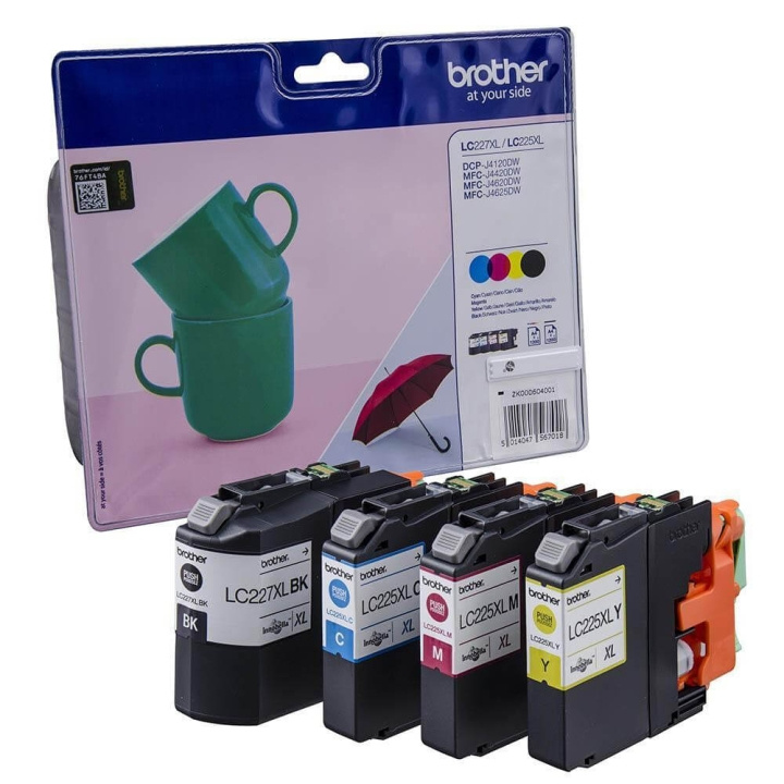 Ink LC227XLVALBPDR LC-227XL Multipack in de groep COMPUTERS & RANDAPPARATUUR / Printers & Accessoires / Inkt & Toner / Toner / Brother bij TP E-commerce Nordic AB (C26075)