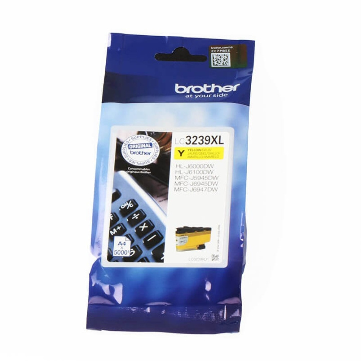 Ink LC3239XLY LC-3239XL Yellow in de groep COMPUTERS & RANDAPPARATUUR / Printers & Accessoires / Inkt & Toner / Toner / Brother bij TP E-commerce Nordic AB (C26116)