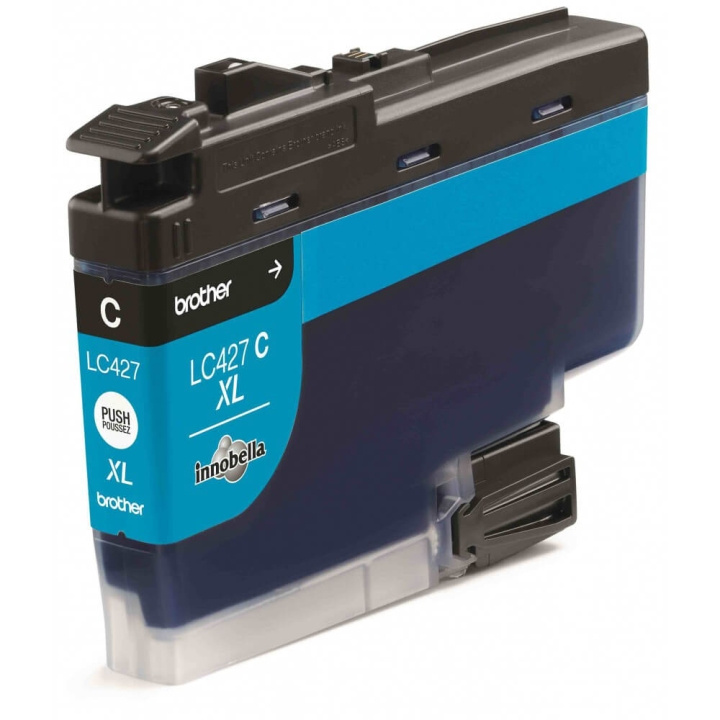 Ink LC427XLC LC-427 Cyan High Capacity in de groep COMPUTERS & RANDAPPARATUUR / Printers & Accessoires / Inkt & Toner / Toner / Brother bij TP E-commerce Nordic AB (C26162)