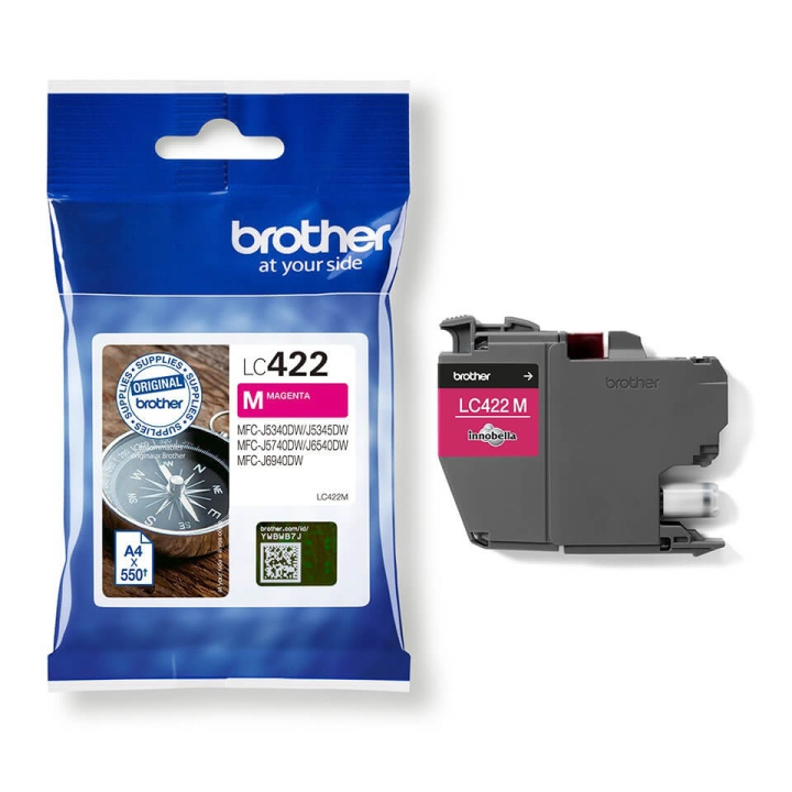 Ink LC422M LC-422 Magenta in de groep COMPUTERS & RANDAPPARATUUR / Printers & Accessoires / Inkt & Toner / Toner / Brother bij TP E-commerce Nordic AB (C26167)