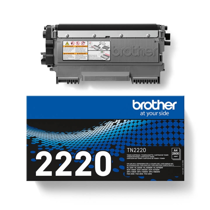 Toner TN2220 TN-2220 Black in de groep COMPUTERS & RANDAPPARATUUR / Printers & Accessoires / Inkt & Toner / Inktpatronen / Brother bij TP E-commerce Nordic AB (C26184)