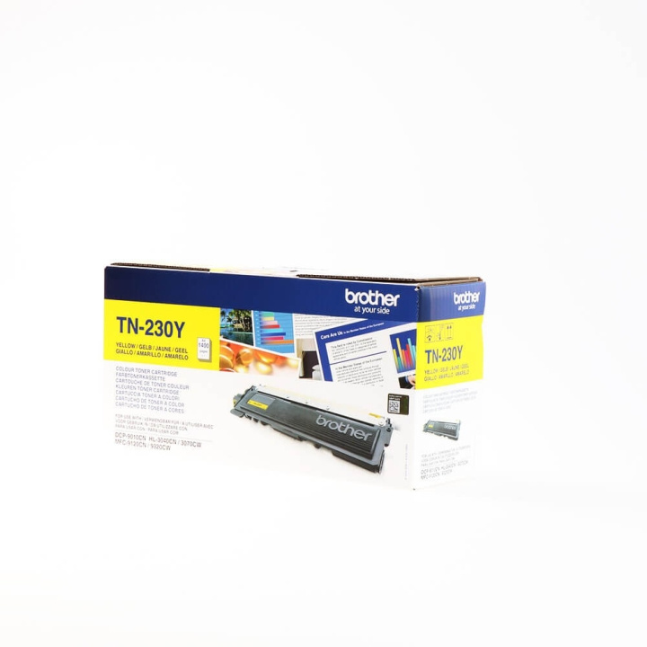 Toner TN230Y TN-230 Yellow in de groep COMPUTERS & RANDAPPARATUUR / Printers & Accessoires / Inkt & Toner / Inktpatronen / Brother bij TP E-commerce Nordic AB (C26188)