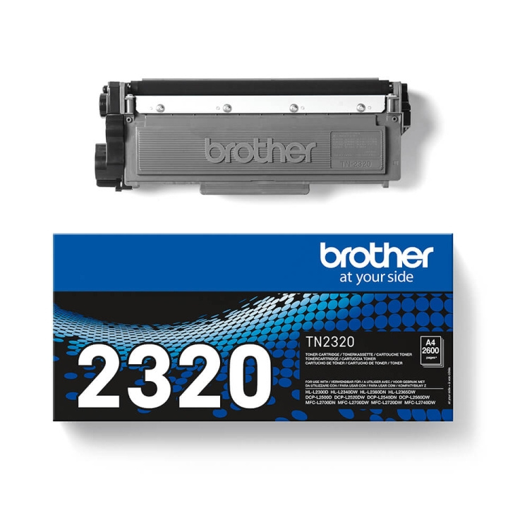 Toner TN2320 TN-2320 Black in de groep COMPUTERS & RANDAPPARATUUR / Printers & Accessoires / Inkt & Toner / Toner / Brother bij TP E-commerce Nordic AB (C26190)