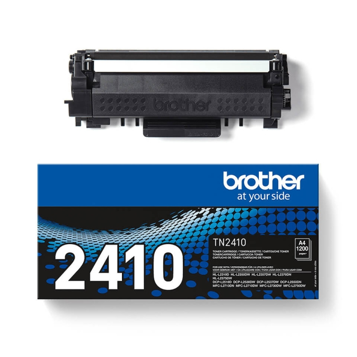 Toner TN2410 TN-2410 Black in de groep COMPUTERS & RANDAPPARATUUR / Printers & Accessoires / Inkt & Toner / Toner / Brother bij TP E-commerce Nordic AB (C26191)