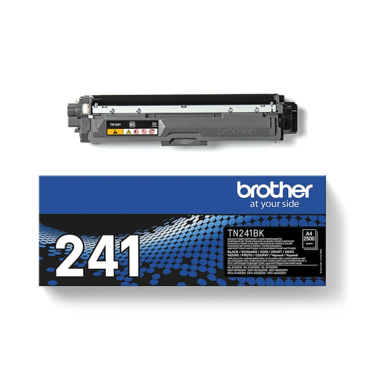 Toner TN241BK TN-241 Black in de groep COMPUTERS & RANDAPPARATUUR / Printers & Accessoires / Inkt & Toner / Toner / Brother bij TP E-commerce Nordic AB (C26192)