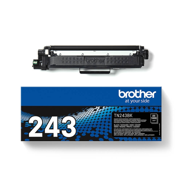 Toner TN243BK TN-243 Black in de groep COMPUTERS & RANDAPPARATUUR / Printers & Accessoires / Inkt & Toner / Toner / Brother bij TP E-commerce Nordic AB (C26201)