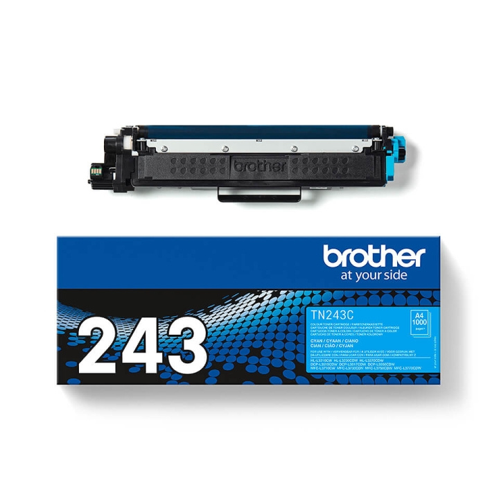 Toner TN243C TN-243 Cyan in de groep COMPUTERS & RANDAPPARATUUR / Printers & Accessoires / Inkt & Toner / Toner / Brother bij TP E-commerce Nordic AB (C26202)