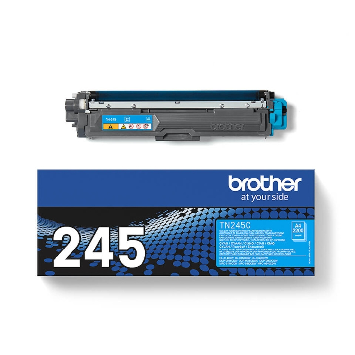 Toner TN245C TN-245 Cyan in de groep COMPUTERS & RANDAPPARATUUR / Printers & Accessoires / Inkt & Toner / Toner / Brother bij TP E-commerce Nordic AB (C26206)