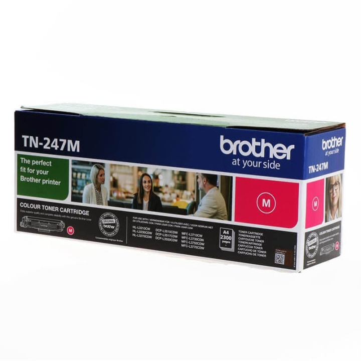 Toner TN247M TN-247 Magenta in de groep COMPUTERS & RANDAPPARATUUR / Printers & Accessoires / Inkt & Toner / Toner / Brother bij TP E-commerce Nordic AB (C26214)