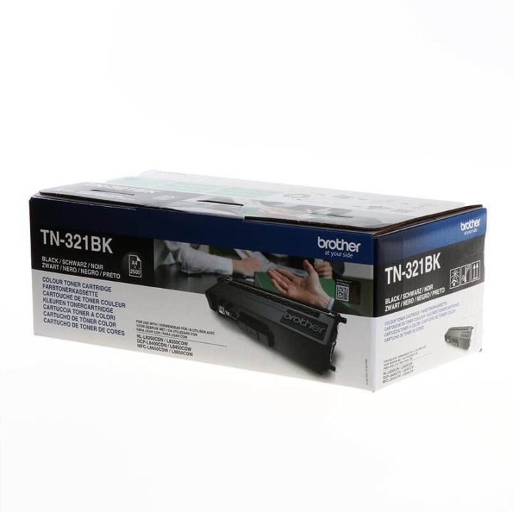 Toner TN321BK TN-321 Black in de groep COMPUTERS & RANDAPPARATUUR / Printers & Accessoires / Inkt & Toner / Toner / Brother bij TP E-commerce Nordic AB (C26223)