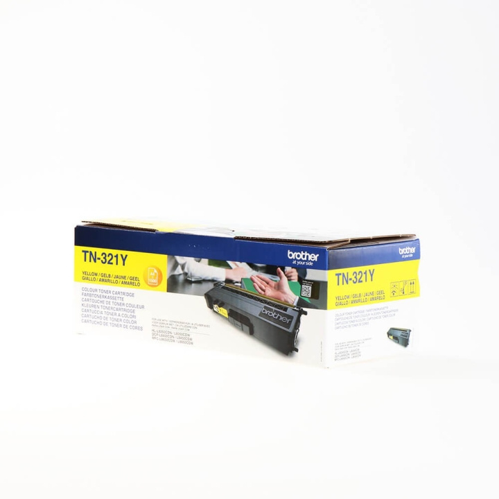 Toner TN321Y TN-321 Yellow in de groep COMPUTERS & RANDAPPARATUUR / Printers & Accessoires / Inkt & Toner / Toner / Brother bij TP E-commerce Nordic AB (C26226)