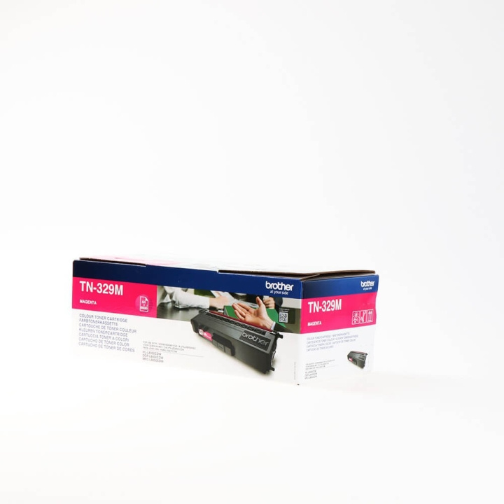 Toner TN329M TN-329 Magenta in de groep COMPUTERS & RANDAPPARATUUR / Printers & Accessoires / Inkt & Toner / Toner / Brother bij TP E-commerce Nordic AB (C26242)