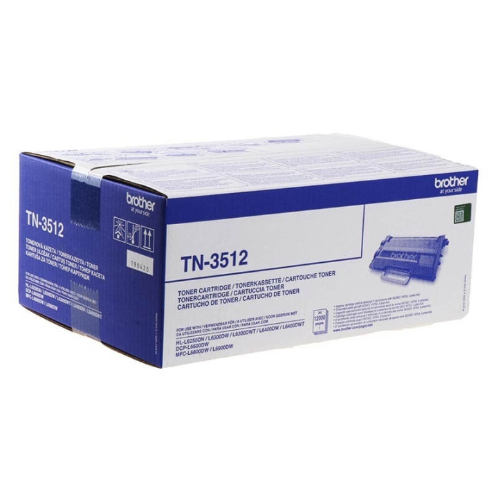 Toner TN3512 TN-3512 Black in de groep COMPUTERS & RANDAPPARATUUR / Printers & Accessoires / Inkt & Toner / Toner / Brother bij TP E-commerce Nordic AB (C26250)