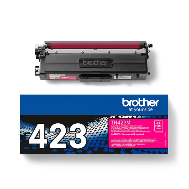 Toner TN423M TN-423 Magenta in de groep COMPUTERS & RANDAPPARATUUR / Printers & Accessoires / Inkt & Toner / Toner / Brother bij TP E-commerce Nordic AB (C26258)