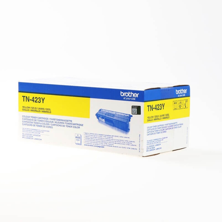 Toner TN423Y TN-423 Yellow in de groep COMPUTERS & RANDAPPARATUUR / Printers & Accessoires / Inkt & Toner / Toner / Brother bij TP E-commerce Nordic AB (C26259)