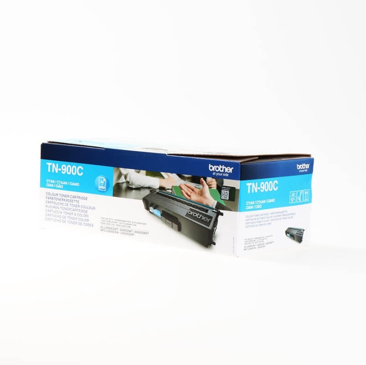 Toner TN900C TN-900 Cyan in de groep COMPUTERS & RANDAPPARATUUR / Printers & Accessoires / Inkt & Toner / Inktpatronen / Brother bij TP E-commerce Nordic AB (C26267)