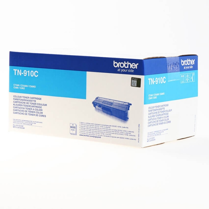 Toner TN910C TN-910 Cyan in de groep COMPUTERS & RANDAPPARATUUR / Printers & Accessoires / Inkt & Toner / Toner / Brother bij TP E-commerce Nordic AB (C26271)