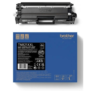 Toner TN821XXLBK TN-821XXL Black in de groep COMPUTERS & RANDAPPARATUUR / Printers & Accessoires / Inkt & Toner / Inktpatronen / Brother bij TP E-commerce Nordic AB (C26285)