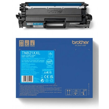 Toner TN821XXLC TN-821XXL Cyan in de groep COMPUTERS & RANDAPPARATUUR / Printers & Accessoires / Inkt & Toner / Inktpatronen / Brother bij TP E-commerce Nordic AB (C26286)