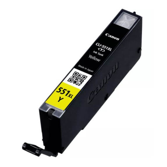 Ink 6446B001 CLI-551XL Yellow in de groep COMPUTERS & RANDAPPARATUUR / Printers & Accessoires / Inkt & Toner / Toner / Canon bij TP E-commerce Nordic AB (C26310)