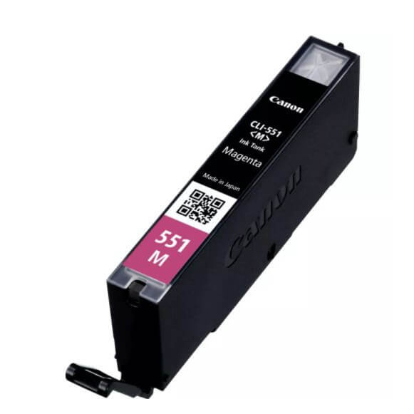 Ink 6510B001 CLI-551 Magenta in de groep COMPUTERS & RANDAPPARATUUR / Printers & Accessoires / Inkt & Toner / Toner / Canon bij TP E-commerce Nordic AB (C26317)