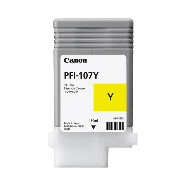 Ink 6708B001 PFI-107 Yellow in de groep COMPUTERS & RANDAPPARATUUR / Printers & Accessoires / Inkt & Toner / Toner / Canon bij TP E-commerce Nordic AB (C26324)