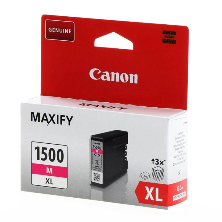 Ink 9194B001 PGI-1500XL Magenta in de groep COMPUTERS & RANDAPPARATUUR / Printers & Accessoires / Inkt & Toner / Toner / Canon bij TP E-commerce Nordic AB (C26340)