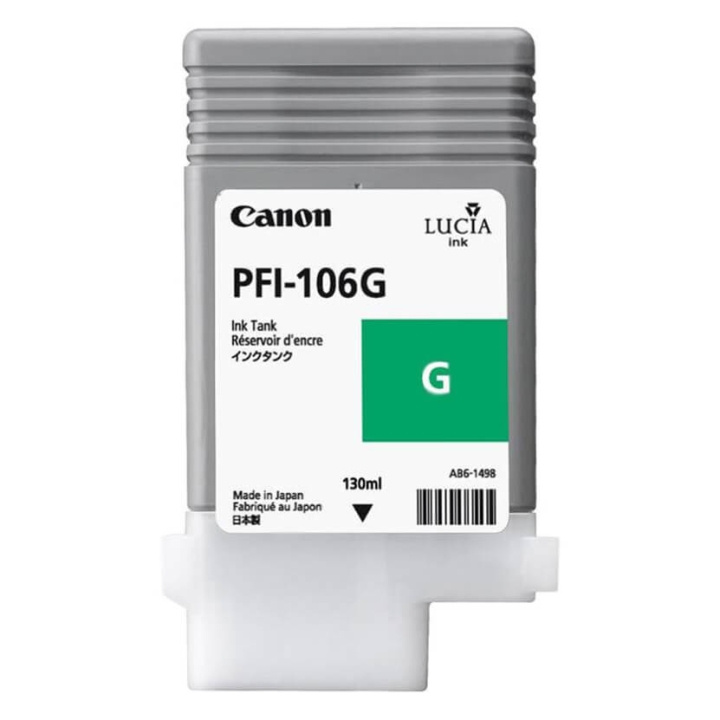 Ink 6628B001 PFI-106 Green in de groep COMPUTERS & RANDAPPARATUUR / Printers & Accessoires / Inkt & Toner / Toner / Canon bij TP E-commerce Nordic AB (C26379)