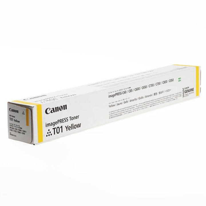 Toner 8069B001 T01 Yellow in de groep COMPUTERS & RANDAPPARATUUR / Printers & Accessoires / Inkt & Toner / Toner / Canon bij TP E-commerce Nordic AB (C26430)