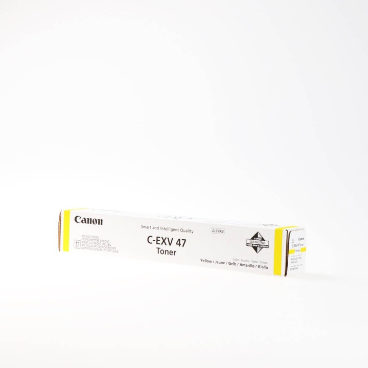 Toner 8519B002 C-EXV 47 Yellow in de groep COMPUTERS & RANDAPPARATUUR / Printers & Accessoires / Inkt & Toner / Toner / Canon bij TP E-commerce Nordic AB (C26434)