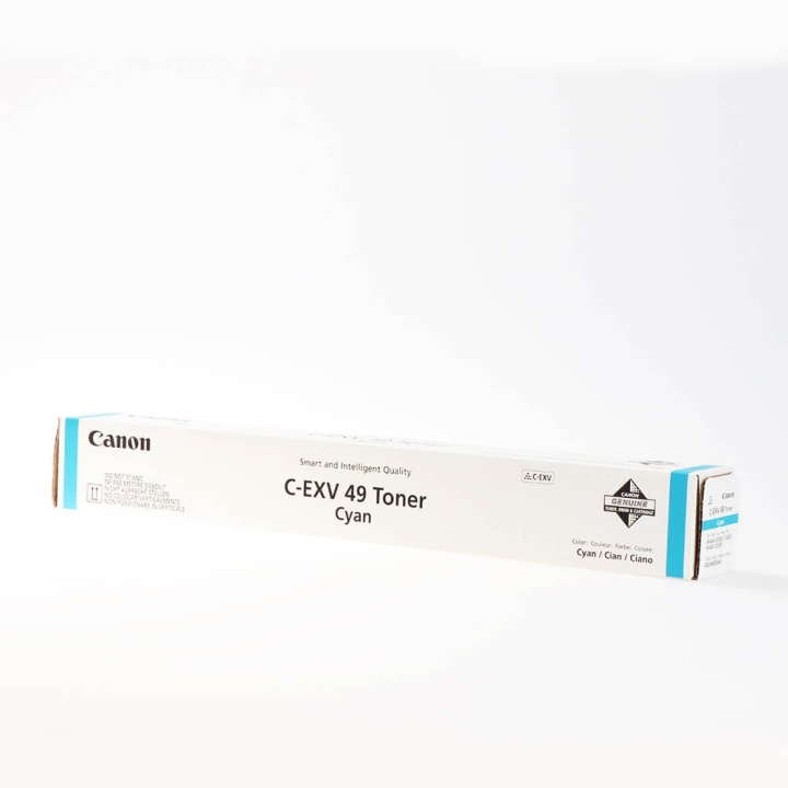 Toner 8525B002 C-EXV 49 Cyan in de groep COMPUTERS & RANDAPPARATUUR / Printers & Accessoires / Inkt & Toner / Toner / Canon bij TP E-commerce Nordic AB (C26436)