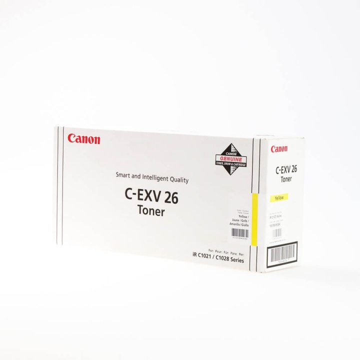 Toner 1657B006 C-EXV 26 Yellow in de groep COMPUTERS & RANDAPPARATUUR / Printers & Accessoires / Inkt & Toner / Toner / Canon bij TP E-commerce Nordic AB (C26484)