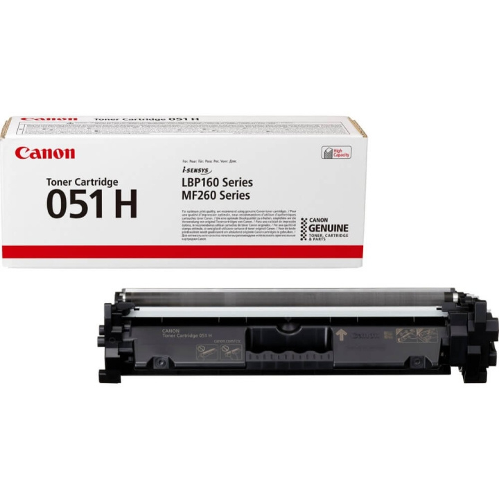 Toner 2169C002 051H Black in de groep COMPUTERS & RANDAPPARATUUR / Printers & Accessoires / Inkt & Toner / Toner / Canon bij TP E-commerce Nordic AB (C26497)