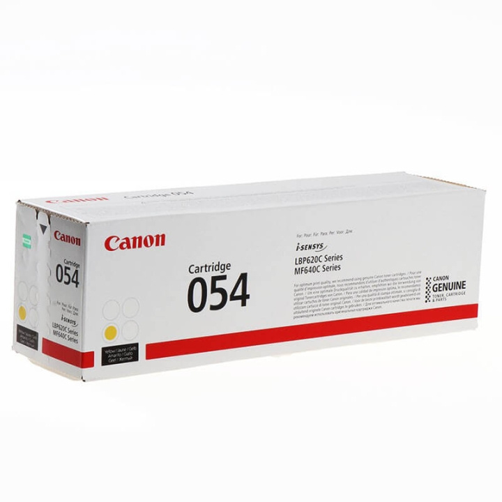 Toner 3021C002 054 Yellow in de groep COMPUTERS & RANDAPPARATUUR / Printers & Accessoires / Inkt & Toner / Toner / Canon bij TP E-commerce Nordic AB (C26534)