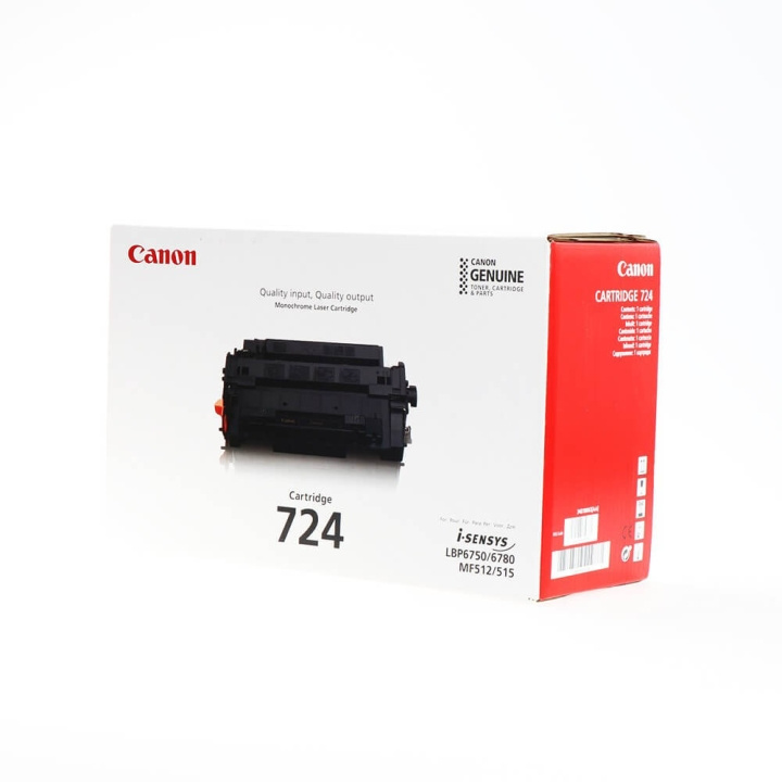 Toner 3481B002 724 Black in de groep COMPUTERS & RANDAPPARATUUR / Printers & Accessoires / Inkt & Toner / Toner / Canon bij TP E-commerce Nordic AB (C26544)