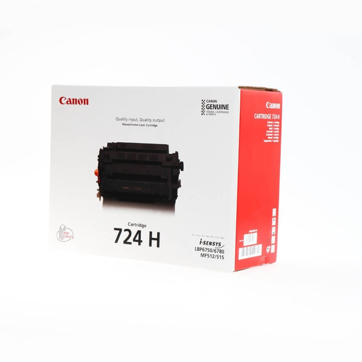 Toner 3482B002 724H Black in de groep COMPUTERS & RANDAPPARATUUR / Printers & Accessoires / Inkt & Toner / Toner / Canon bij TP E-commerce Nordic AB (C26545)