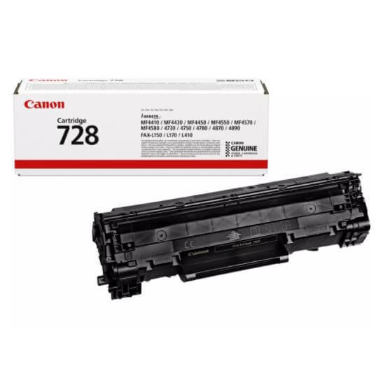 Toner 3500B002 728 Black in de groep COMPUTERS & RANDAPPARATUUR / Printers & Accessoires / Inkt & Toner / Toner / Canon bij TP E-commerce Nordic AB (C26548)