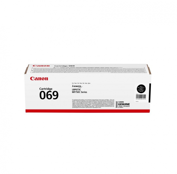 Toner 5094C002 069 Black in de groep COMPUTERS & RANDAPPARATUUR / Printers & Accessoires / Inkt & Toner / Toner / Canon bij TP E-commerce Nordic AB (C26589)