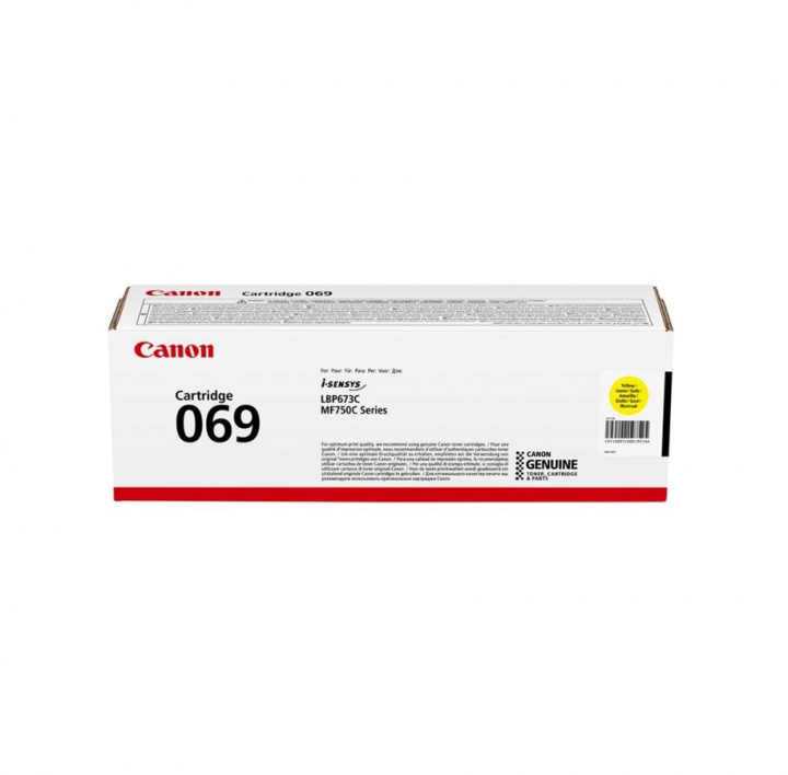 Toner 5091C002 069 Yellow in de groep COMPUTERS & RANDAPPARATUUR / Printers & Accessoires / Inkt & Toner / Toner / Canon bij TP E-commerce Nordic AB (C26592)