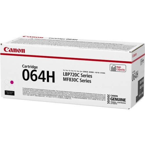 Toner 4934C001 064H Magenta in de groep COMPUTERS & RANDAPPARATUUR / Printers & Accessoires / Inkt & Toner / Toner / Canon bij TP E-commerce Nordic AB (C26604)