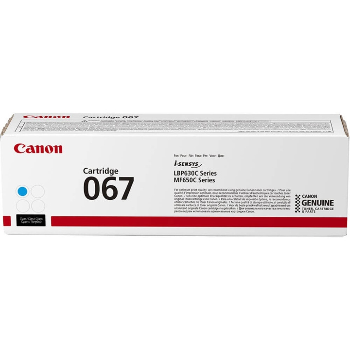 Toner 5101C002 067 Cyan in de groep COMPUTERS & RANDAPPARATUUR / Printers & Accessoires / Inkt & Toner / Toner / Canon bij TP E-commerce Nordic AB (C26607)