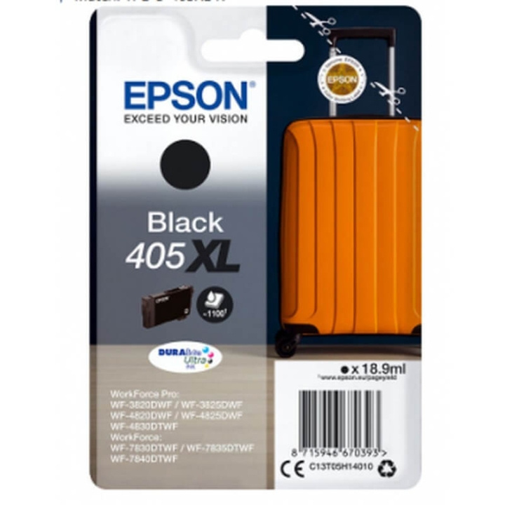 Ink C13T05H14010 405XL Black, Suitcase in de groep COMPUTERS & RANDAPPARATUUR / Printers & Accessoires / Inkt & Toner / Inktpatronen / Epson bij TP E-commerce Nordic AB (C26714)