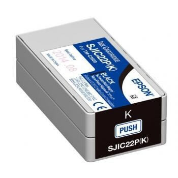 Ink C33S020601 SJIC22P Black in de groep COMPUTERS & RANDAPPARATUUR / Printers & Accessoires / Inkt & Toner / Inktpatronen / Epson bij TP E-commerce Nordic AB (C26893)