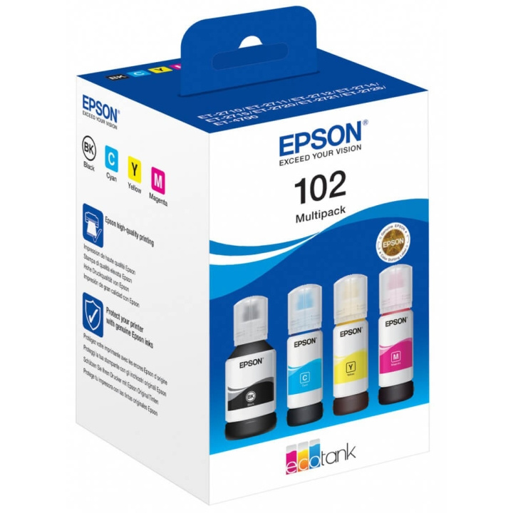 Ink C13T03R640 102 Multipack in de groep COMPUTERS & RANDAPPARATUUR / Printers & Accessoires / Inkt & Toner / Inktpatronen / Epson bij TP E-commerce Nordic AB (C26911)