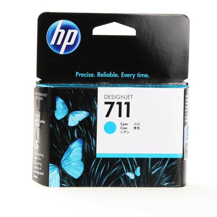 Ink CZ130A 711 Cyan 29ml in de groep COMPUTERS & RANDAPPARATUUR / Printers & Accessoires / Inkt & Toner / Toner / HP bij TP E-commerce Nordic AB (C26969)