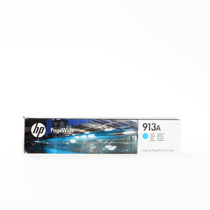 Ink F6T77AE 913A Cyan in de groep COMPUTERS & RANDAPPARATUUR / Printers & Accessoires / Inkt & Toner / Toner / HP bij TP E-commerce Nordic AB (C26977)