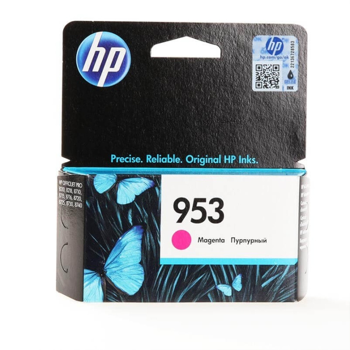 Ink F6U13AE 953 Magenta in de groep COMPUTERS & RANDAPPARATUUR / Printers & Accessoires / Inkt & Toner / Toner / HP bij TP E-commerce Nordic AB (C26984)