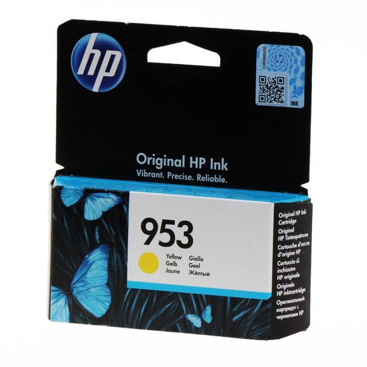 Ink F6U14AE 953 Yellow in de groep COMPUTERS & RANDAPPARATUUR / Printers & Accessoires / Inkt & Toner / Toner / HP bij TP E-commerce Nordic AB (C26985)