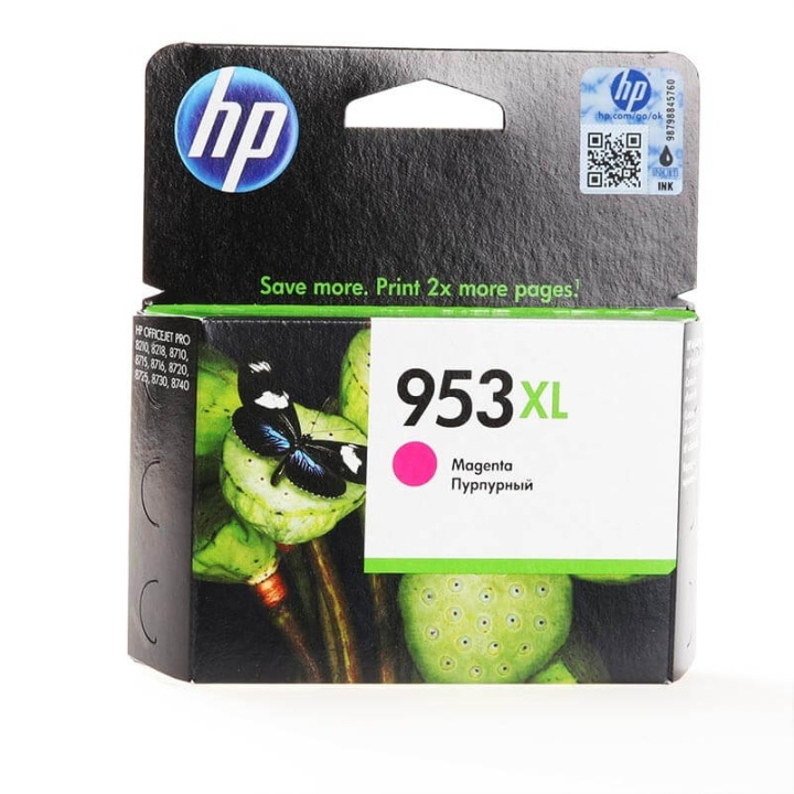 Ink F6U17AE 953XL Magenta in de groep COMPUTERS & RANDAPPARATUUR / Printers & Accessoires / Inkt & Toner / Toner / HP bij TP E-commerce Nordic AB (C26987)