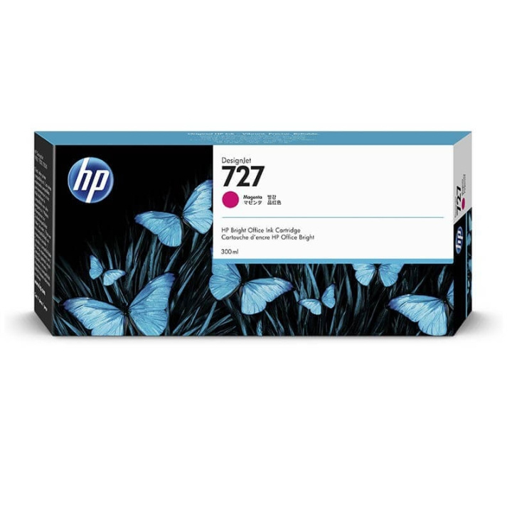 Ink F9J77A 727 Magenta 300ml in de groep COMPUTERS & RANDAPPARATUUR / Printers & Accessoires / Inkt & Toner / Toner / HP bij TP E-commerce Nordic AB (C27000)